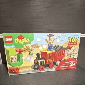 LEGO Duplo Pixar Toy Story Woody Buzz Ham Train Set 10894, 21 Pieces